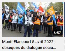 Vidéo 5 avril Elancourt
